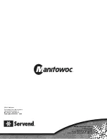 Preview for 22 page of Manitowoc M-45 Installation, Use & Care Manual