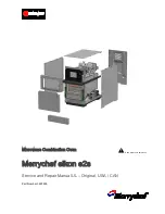 Manitowoc Merrychef eikon e2s Service And Repair Manual preview