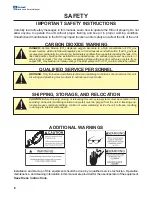 Preview for 6 page of Manitowoc Multiplex MII-302 Installation & Service Manual