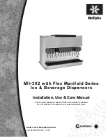 Preview for 1 page of Manitowoc Multiplex MII-302 Installation, Use & Care Manual