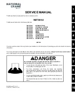 Предварительный просмотр 3 страницы Manitowoc National Crane NBT30H-2 Service Manual