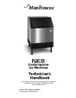 Manitowoc NEO Technician'S Handbook preview