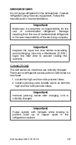 Предварительный просмотр 187 страницы Manitowoc Q130 series Technician'S Handbook