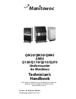 Preview for 1 page of Manitowoc Q210 series Technician'S Handbook