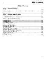 Preview for 3 page of Manitowoc QFA-29 Installation, Use, Care, And Service Manual