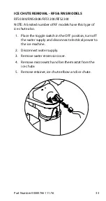 Предварительный просмотр 33 страницы Manitowoc RF0300 Technician'S Handbook