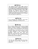 Preview for 6 page of Manitowoc RF1200W Technician'S Handbook