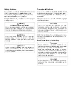 Preview for 2 page of Manitowoc S1400M Installation Use And Care Manual