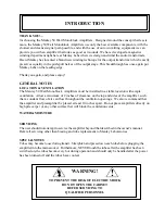 Preview for 3 page of Manley 50 WATT MONOBLOCK AMPLIFIER Owner'S Manual