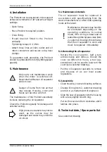 Preview for 4 page of MANN+HUMMEL ProVent 39 310 70 550 Series Operating Instructions