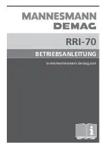 Mannesmann Demag 60024206 Operating Manual preview