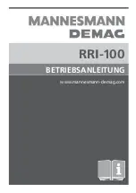 Mannesmann Demag 60027576 Operating Manual preview