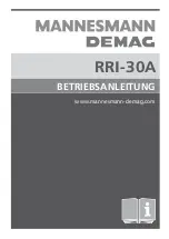 Preview for 1 page of Mannesmann Demag 60028866 Operating Manual