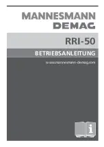 Preview for 1 page of Mannesmann Demag 60028936 Operating Manual