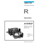 Mannesmann Rexroth A10VO Series Repair Instructions предпросмотр