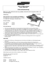 Mannesmann 009-T1000 Usage Instructions preview