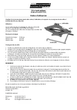 Preview for 4 page of Mannesmann 009-T1000 Usage Instructions