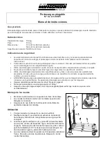 Предварительный просмотр 6 страницы Mannesmann 00935 Instruction Manual