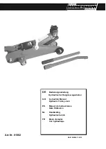 Preview for 1 page of Mannesmann 01802 Instruction Manual