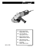 Mannesmann 12160 Instruction Manual preview