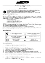 Preview for 3 page of Mannesmann 12715 Instruction Manual