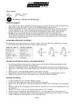 Предварительный просмотр 4 страницы Mannesmann 17050 Instruction Manual