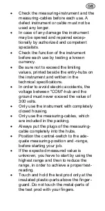 Preview for 15 page of Mannesmann 99448 Instruction Manual