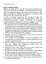 Preview for 3 page of Manor P1-35838101 Instruction Manual