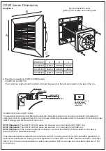 Предварительный просмотр 3 страницы Manrose COMT Series Installation Instructions