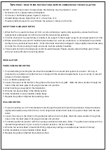 Preview for 2 page of Manrose CQF100 Installation Instructions