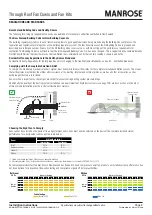 Preview for 2 page of Manrose FAN2120 Instructions