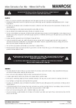 Preview for 3 page of Manrose FAN5369 Installation Instructions Manual