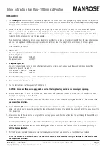 Preview for 5 page of Manrose FAN5369 Installation Instructions Manual