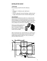 Preview for 5 page of Manrose intellivent 2.0 User Manual