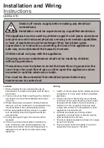 Preview for 1 page of Manrose LEDSLKTC Installation And Wiring Instructions