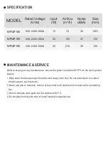 Preview for 6 page of Manrose MRUF150WH Installation And Wiring Instructions