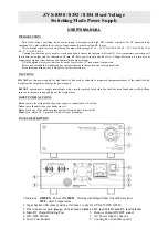 Предварительный просмотр 1 страницы Manson Engineering Industrial ZVS-8354 User Manual