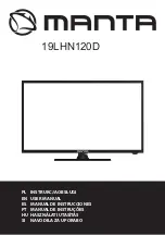 Preview for 1 page of Manta 19LHN120D User Manual