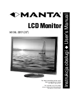 Preview for 1 page of Manta 2201 User Manual