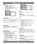 Preview for 19 page of Manta 2927TXT User Manual