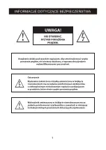 Предварительный просмотр 3 страницы Manta 39LHA120TP User Manual