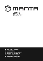 Manta 43LUS79T User Manual preview