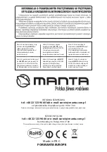 Предварительный просмотр 86 страницы Manta 43LUS79T User Manual