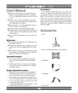 Preview for 32 page of Manta 702 User Manual