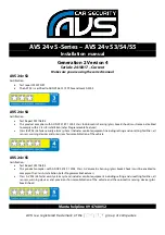 Manta AVS 24v S Series Installation Manual preview