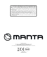 Предварительный просмотр 15 страницы Manta CFR200 User Manual