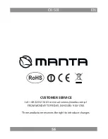 Preview for 56 page of Manta CK-501 User Manual