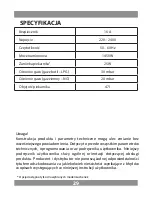 Preview for 29 page of Manta CKF503GE User Manual