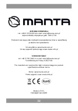 Preview for 32 page of Manta CLK007 User Manual