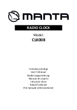 Manta CLK008 User Manual preview